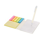Bloc-notes 100 pages en carton avec 100 post-it Tamar