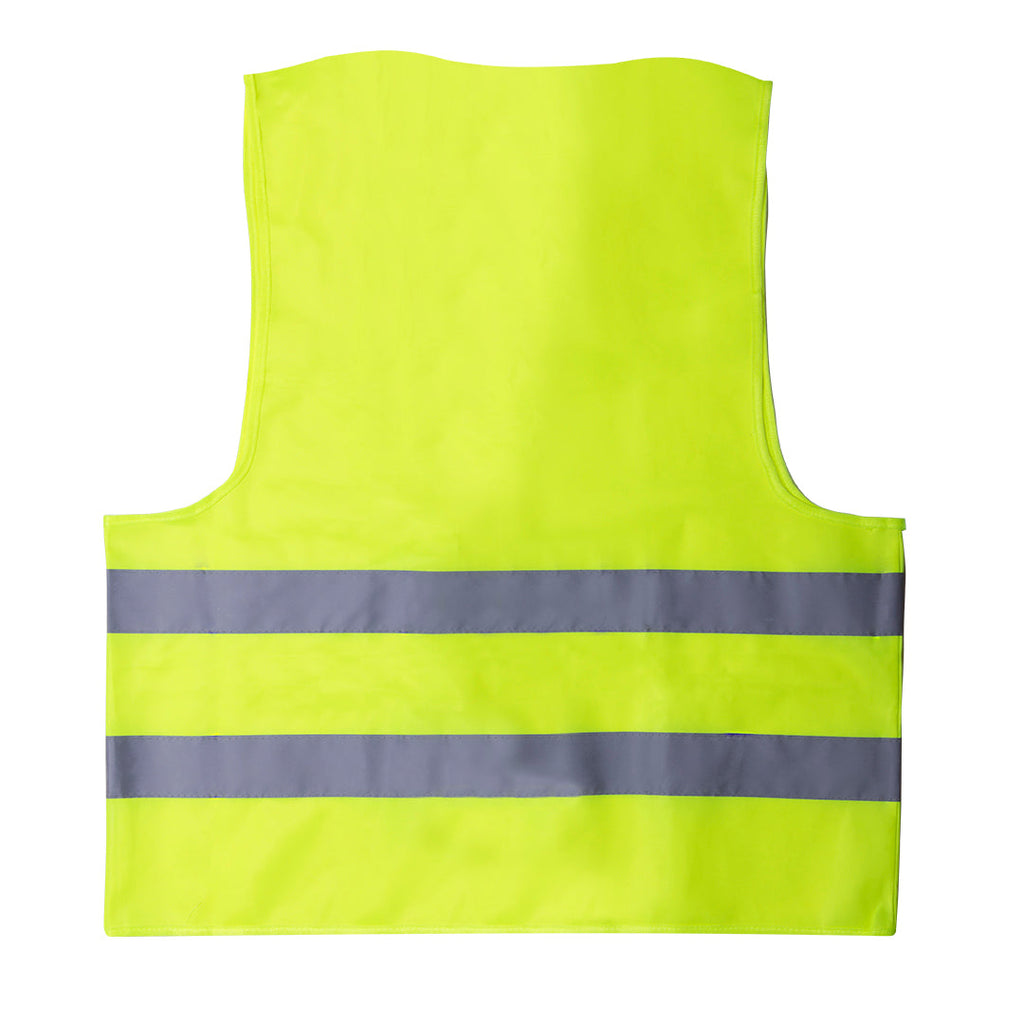 Gilet réfléchissant haute visibilité, homologué selon le norme de sécurité CE : ISO 20471 Safrox