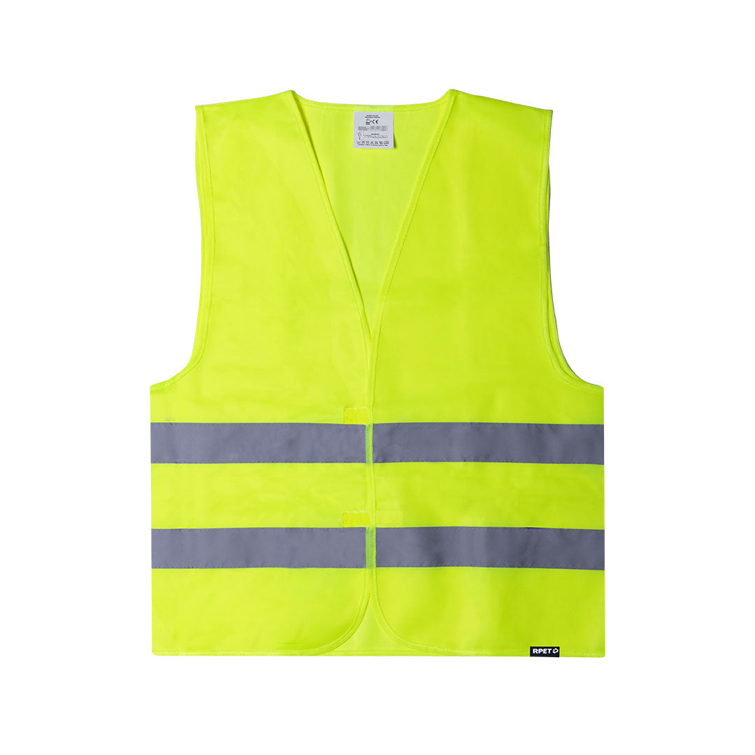 Gilet réfléchissant haute visibilité enfant, homologué selon le norme de sécurité CE : ISO 20471 Safrox Kastor
