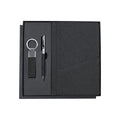 Coffret Bloc Notes Couverture Rigide. 80 Feuilles. Stylo. Porte-Clés Meryl