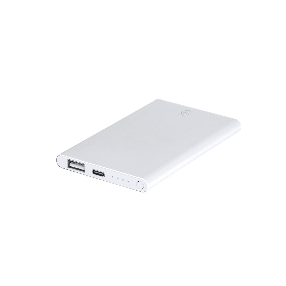 Batterie externe personnalisable Backen blanc