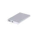 Batterie externe personnalisable Backen metal argent