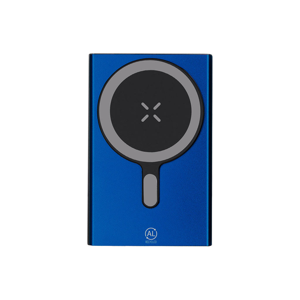 Batterie externe de 5.000 mAh fabriquée en aluminium recyclé Bertex