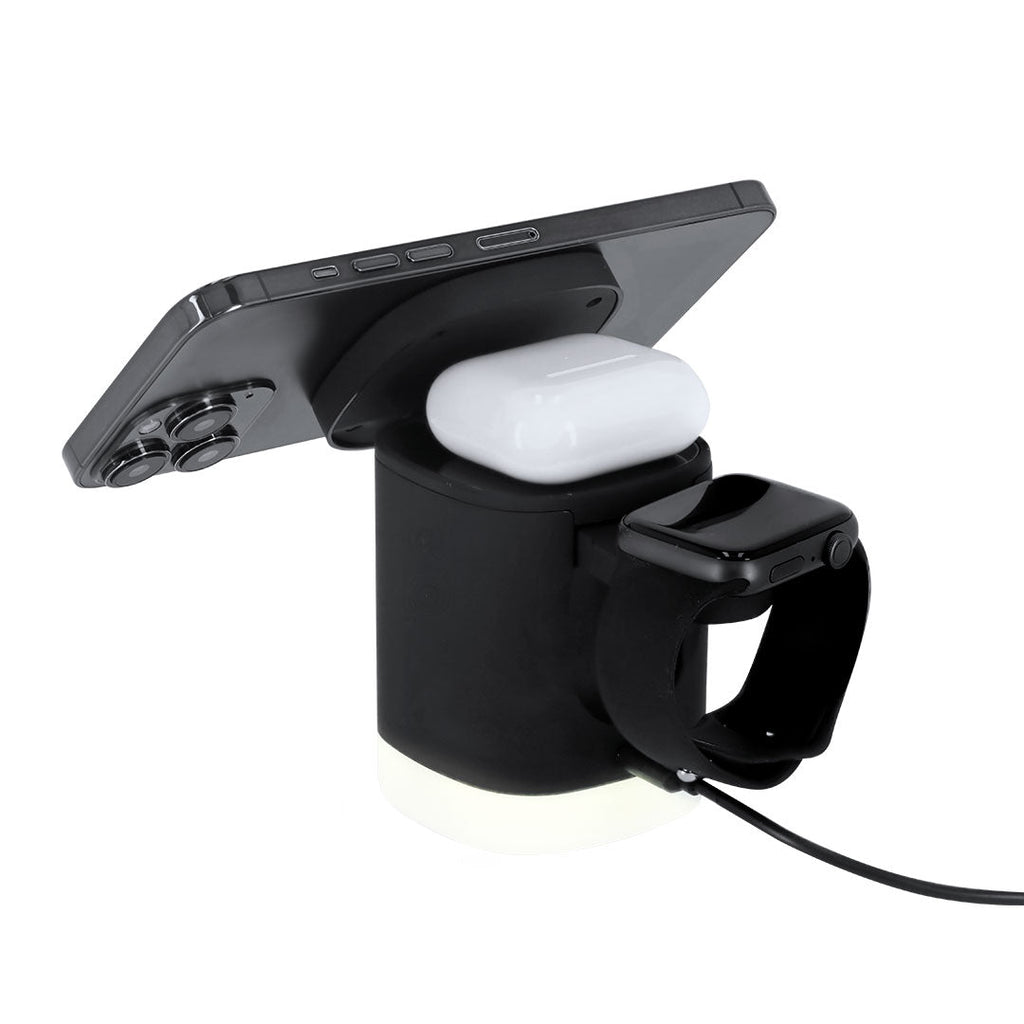 Chargeur sans fil magnétique 3 en 1 de 15W Ruclox