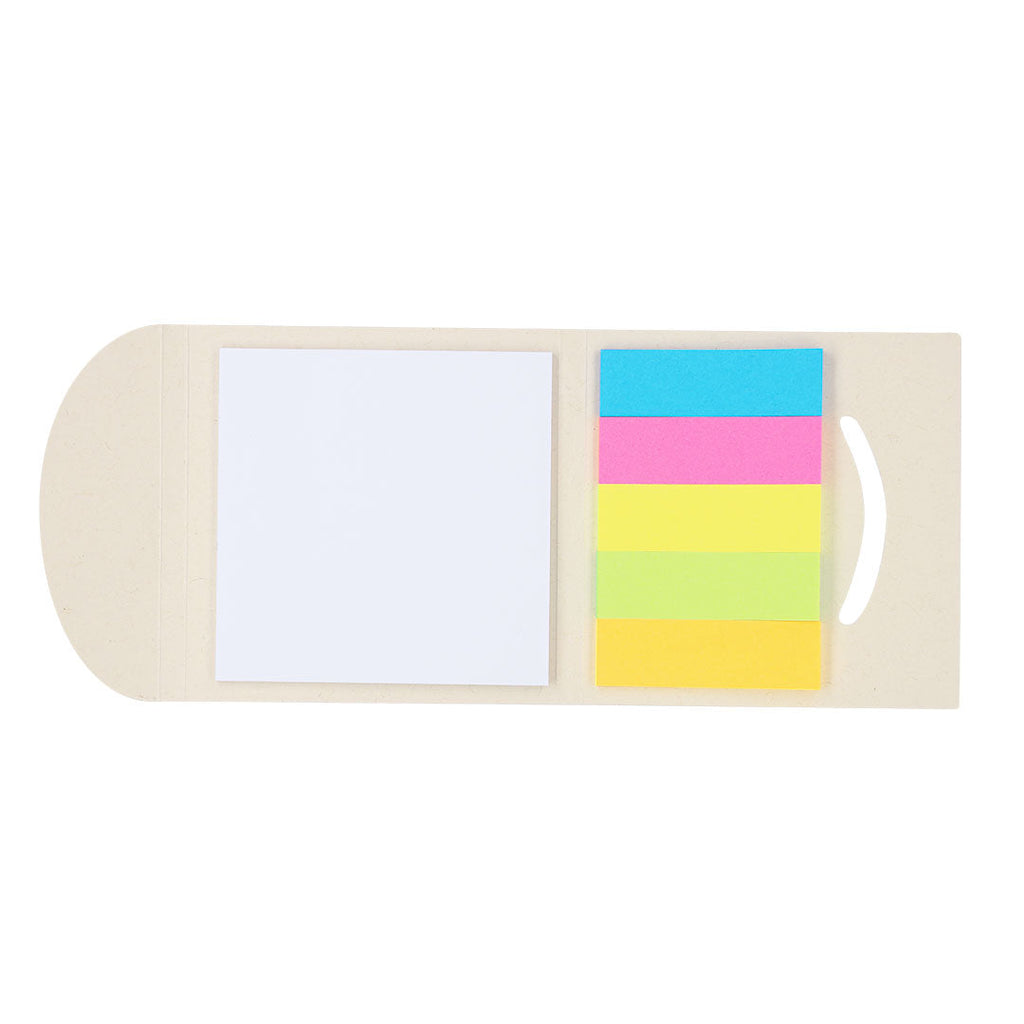 Bloc-notes 175 Post-it avec couvertures en cartons de lait recyclés Tesher