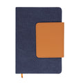 Bloc-notes A5 fabriqué en combinaison de Toile Recyclée et de PU Recyclé Renak