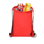 Sac à dos isotherme en cordes fabriqué en doux polyester RPET 210D Karzux