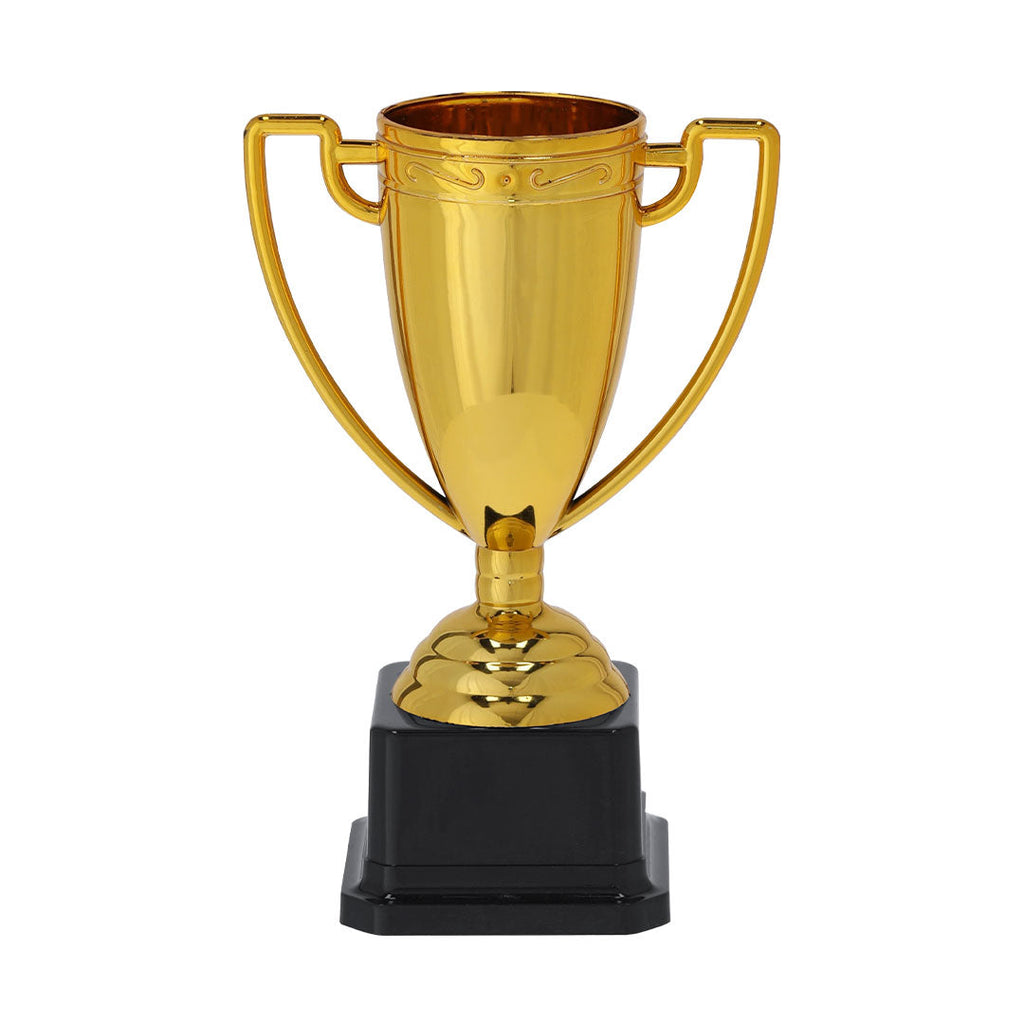 Trophée avec une finition élégante brillante de couleur dorée Plinar