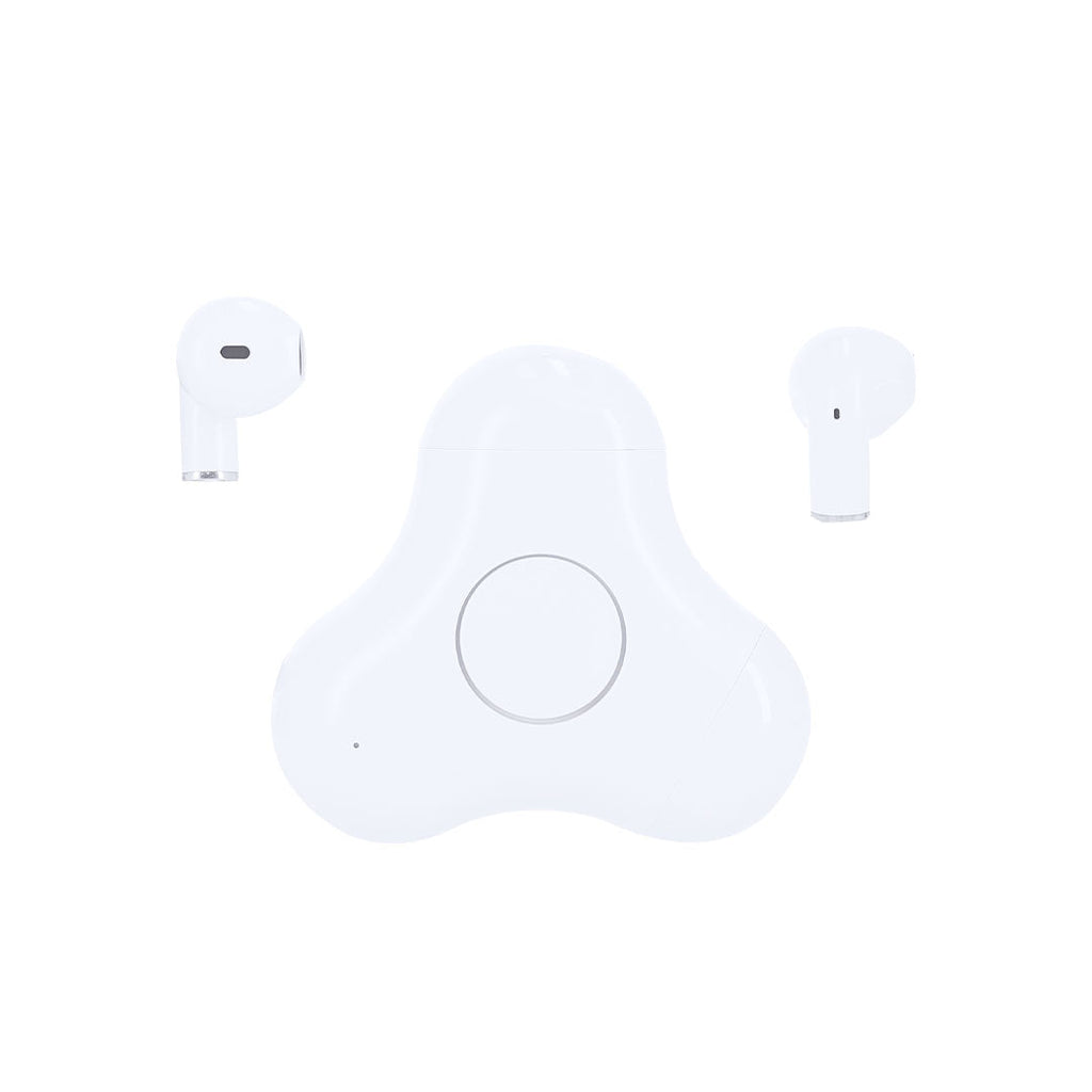 Écouteurs intra-auriculaires au design élégant blanc et connexion Bluetooth® 5.3 Levin