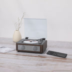 Lecteur CD de conception rétro batterie de 2000 mAh Bluetooth Hopson