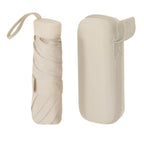 Parapluie pliable de 90 cm de diamètre en polyester 190T à 6 panneaux Ottis