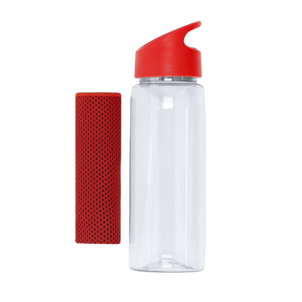 Gourde 800 ml et serviette Garyl
