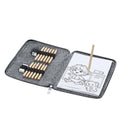 Set de crayons pour enfant de couleur dans une trousse fabriquée en feutre RPET Shepher