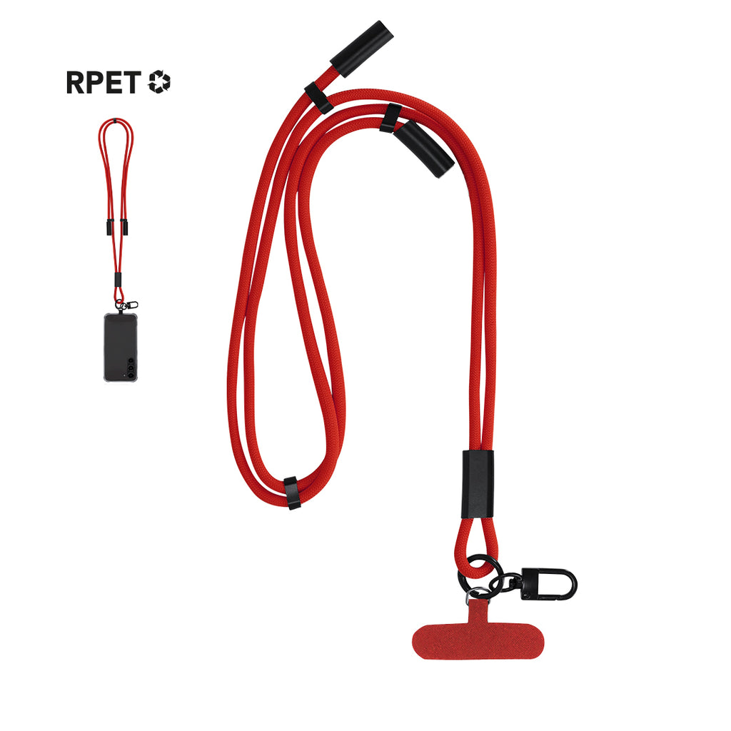 Câble de charge Elnora personnalisable rouge