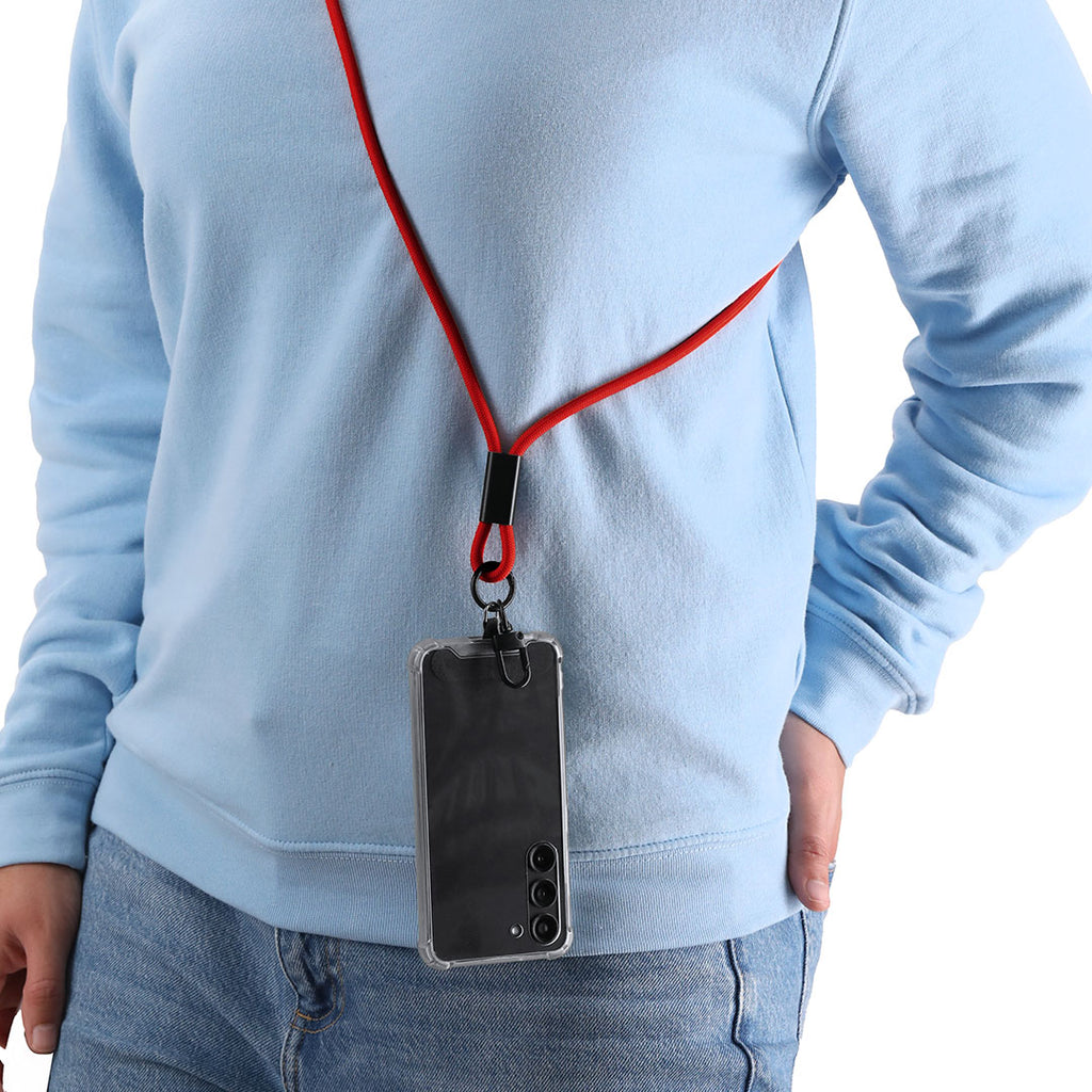 Câble de charge Elnora personnalisable rouge
