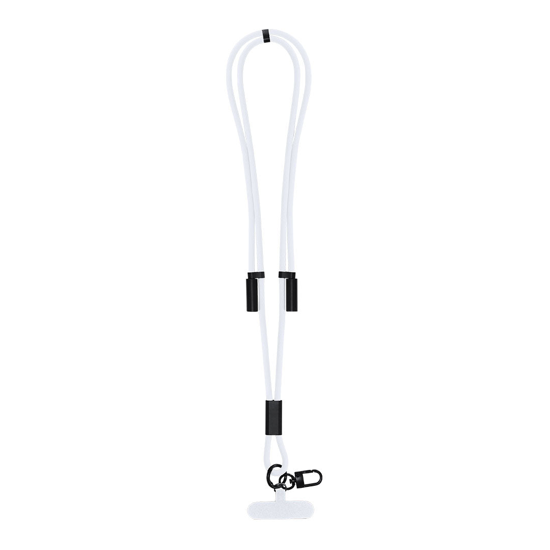 Câble de charge Elnora personnalisable blanc