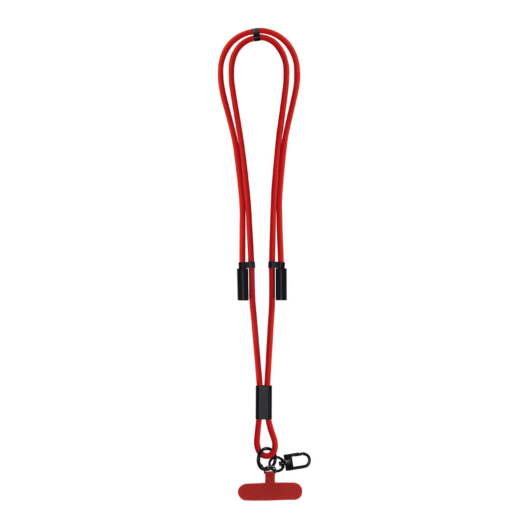 Câble de charge Elnora personnalisable rouge