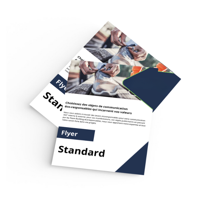 Flyer A4 - 135g brillant recto verso