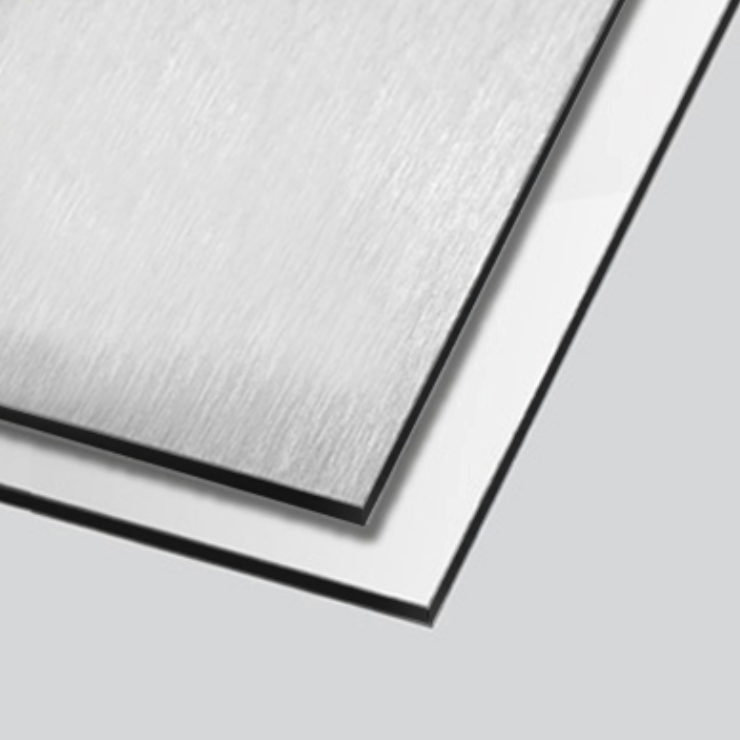 Panneau Alupanel® blanc 3mm - Aluminium - 60 x 80 cm personnalisable