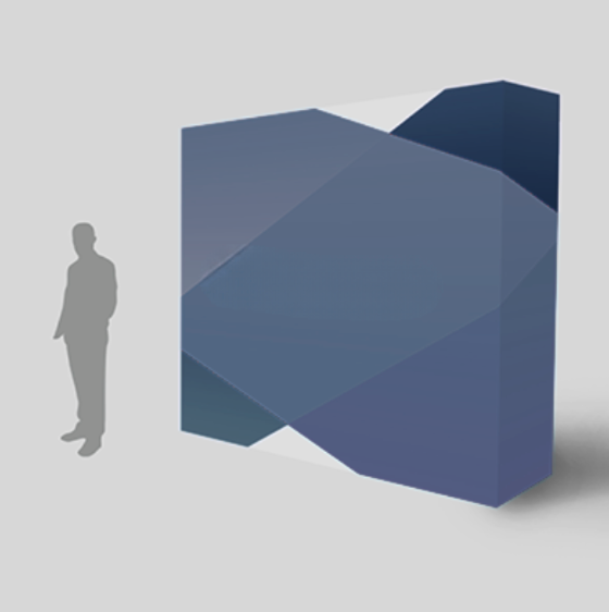 Stand parapluie textile 4x3 M1